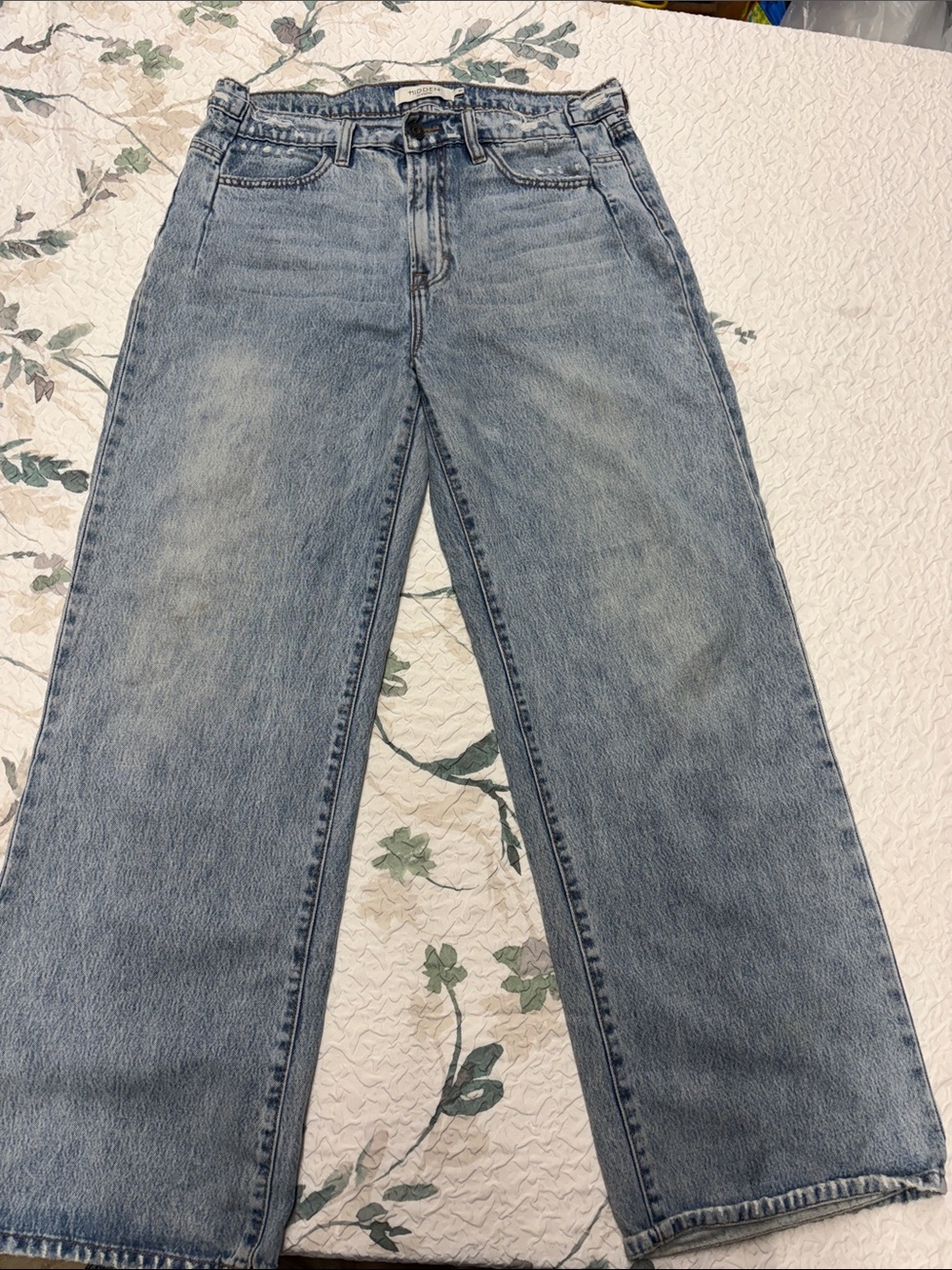 Hidden High-Rise Vintage like Wide-Leg Women’s Jeans